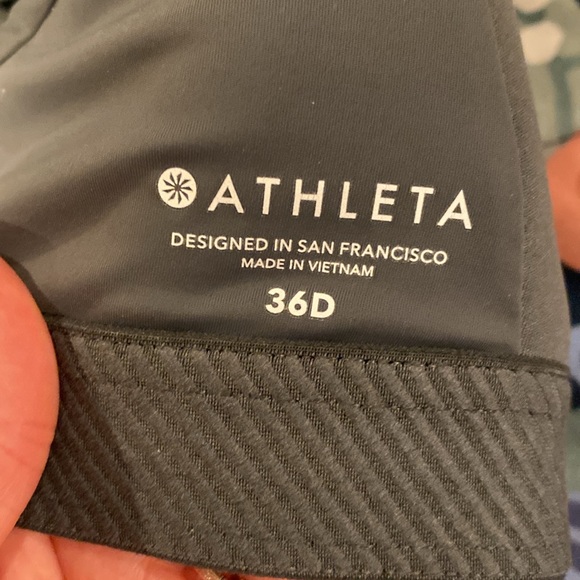 Athleta  Advance Zip Front Bra  Women's Size 36D NWOT - Picture 7 of 9